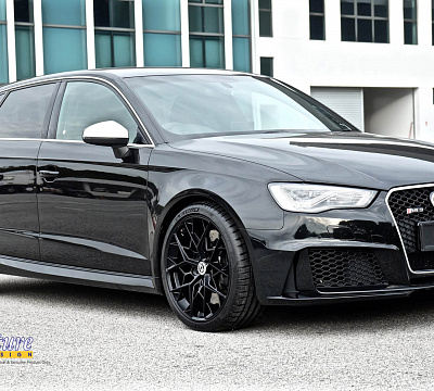 Фото дисков HRE FF10 на Audi A/S/RS 3 (8V)