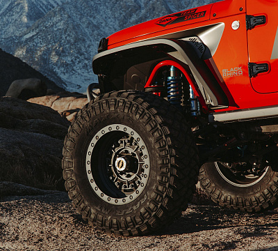 Фото дисков Black Rhino ABRAMS на Jeep Gladiator II (JT)