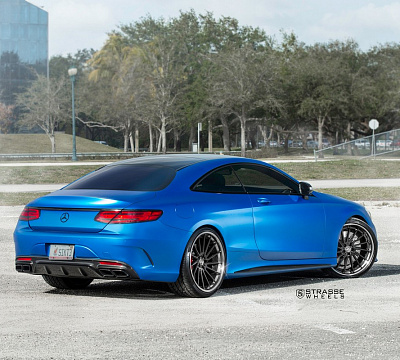 Фото дисков Strasse Wheels SV15T Deep Concave FS на Mercedes-Benz S-Class (W222, C217)