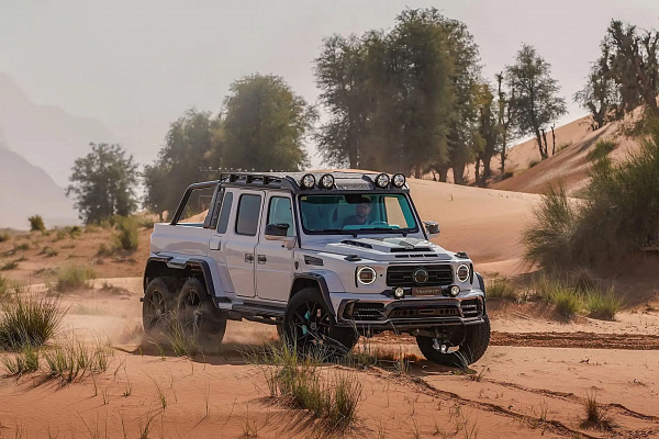 Фото дисков Mansory YN.5 Черный глянец на Mercedes-Benz G-Class III