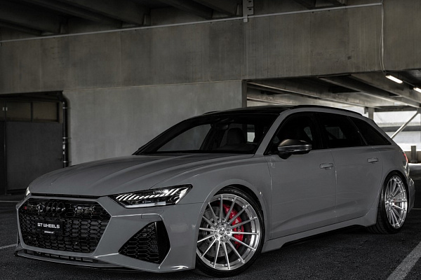 Фото дисков ST Wheels ST22 Полированный лак на Audi A/RS 6 (C8)