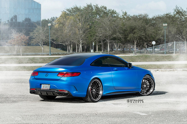 Фото дисков Strasse Wheels SV15T Deep Concave FS Другой цвет на Mercedes-Benz S-Class (W222, C217)