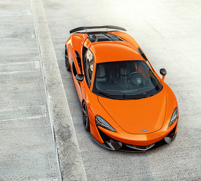 Фото дисков Vossen M-X5 на McLaren 570S