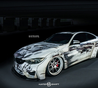 Фото дисков Strasse Wheels SM5R Deep Concave FS на BMW 4/M4 (F32/F82)