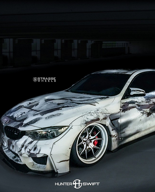 Фото дисков SM5R Deep Concave FS Другой цвет на BMW 4/M4 (F32/F82)