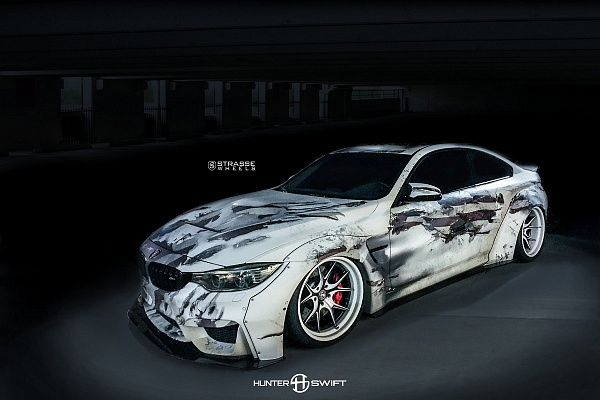 Фото дисков Strasse Wheels SM5R Deep Concave FS Другой цвет на BMW 4/M4 (F32/F82)