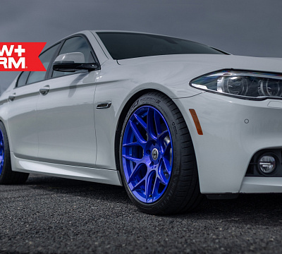 Фото дисков HRE FF01 на BMW 5/M5 (F10)