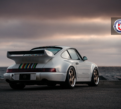 Фото дисков HRE 527 на Porsche 911 III