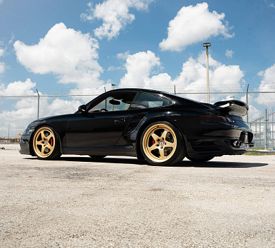 Фото дисков HRE 527 на Porsche 911 VI
