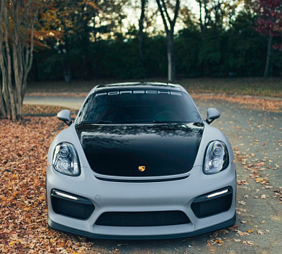 Фото дисков Brixton Forged R11-R на Porsche Cayman II