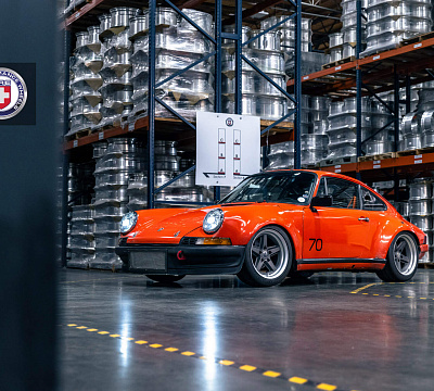 Фото дисков HRE 517K на Porsche 911 I