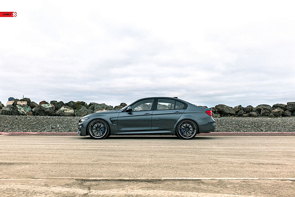 Фото дисков Anrky RS1 Черный сатин на BMW 3/M3 (F3x/F80)