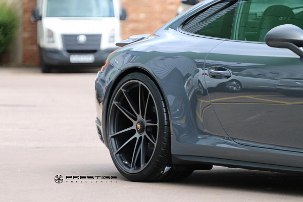 Фото дисков HRE P104 Алмазная проточка на Porsche 911 VII