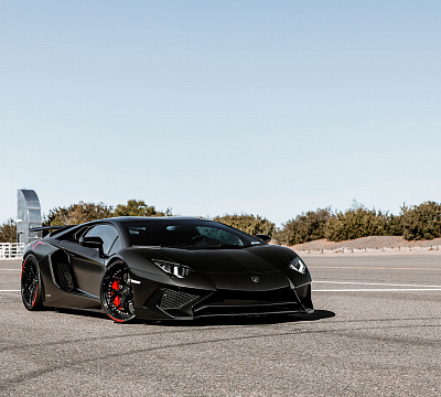 Фото дисков Brixton Forged PF5 на Lamborghini Aventador