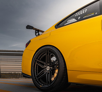 Фото дисков HRE S107SC на BMW 4/M4 (F32/F82)