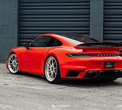 Фото дисков Anrky AN33 на Porsche 911 VIII