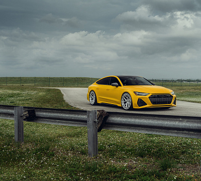 Фото дисков Vossen HFX-1 (5-Lug) на Audi A/RS 7 (4K)