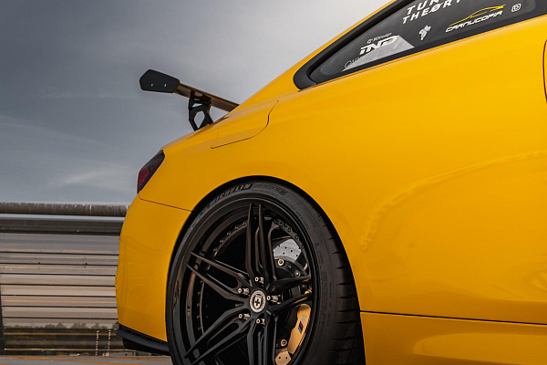 Фото дисков HRE S107SC Черный сатин на BMW 4/M4 (F32/F82)