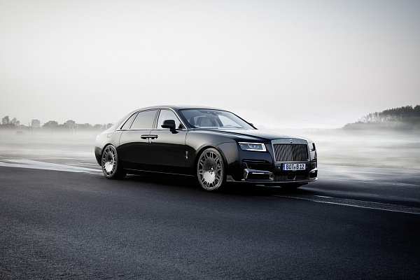 Фото дисков BRABUS Monoblock M (Platinum Edition) Глянцевый тонированный лак на Rolls-Royce Ghost II