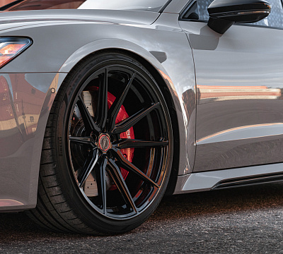 Фото дисков Vossen HF-3 на Audi A/RS 7 (4K)
