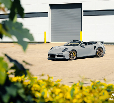Фото дисков Vossen LC3-01 на Porsche 911 VIII