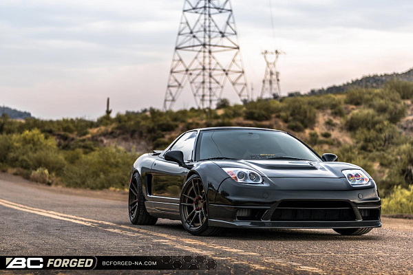 Фото дисков BC Forged HCA163 Сатиновая бронза на Acura NSX I