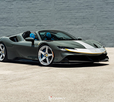 Фото дисков Anrky RS5.3 на Ferrari SF90
