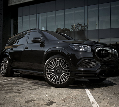 Фото дисков Brixton Forged LX07 на Mercedes-Benz GLS (X167)