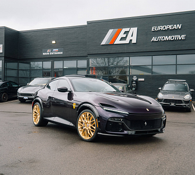 Фото дисков HRE P200 на Ferrari Purosangue