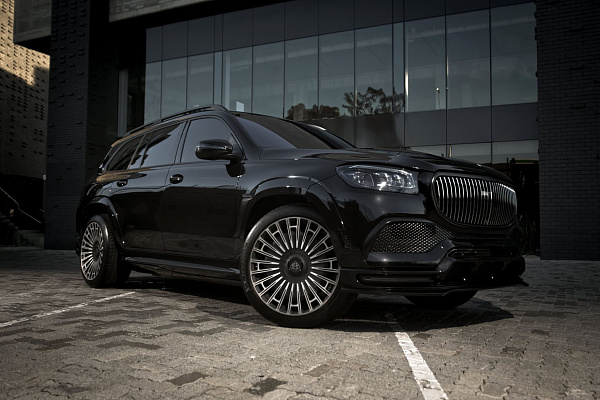 Фото дисков Brixton Forged LX07 Алмазная проточка на Mercedes-Benz GLS (X167)