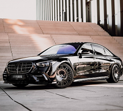 Фото дисков BRABUS Monoblock M (Platinum Edition) на Mercedes-Benz S-Class (W223)