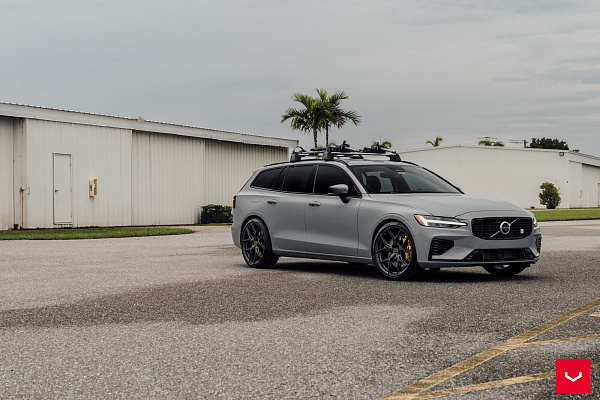 Фото дисков Vossen HF-5 Сатиновый графит на Volvo V60 II