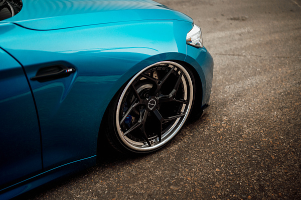 Фото дисков Brixton Forged PF5 Черный сатин на BMW 2/M2 (F22/F87)