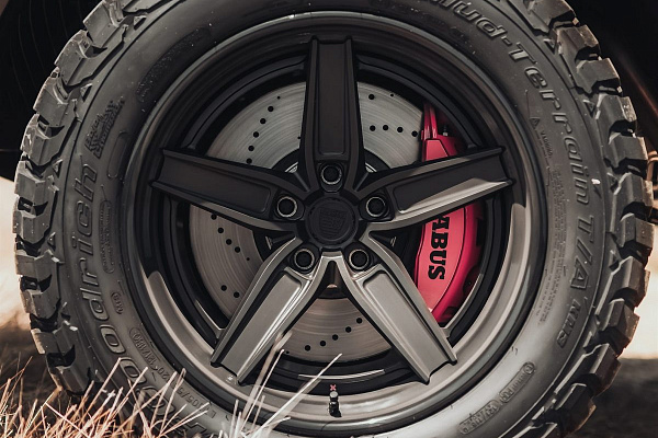 Фото дисков Anrky AN35 Черный сатин на Mercedes-Benz G-Class III