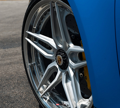 Фото дисков HRE S107SC на Porsche 911 VIII