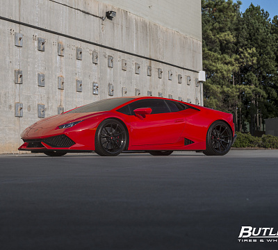 Фото дисков Vossen M-X2 на Lamborghini Huracan