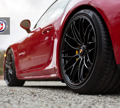 Фото дисков HRE RC100 на Porsche 911 VII