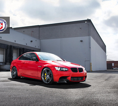 Фото дисков HRE P107 на BMW 3/M3 (F3x/F80)