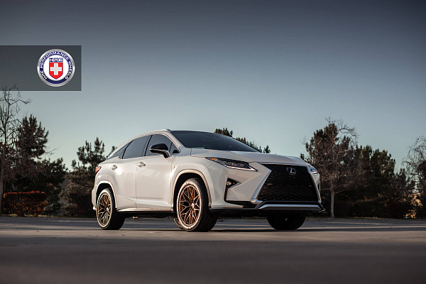 Фото дисков HRE P200 Сатиновая темная медь на Lexus RX IV