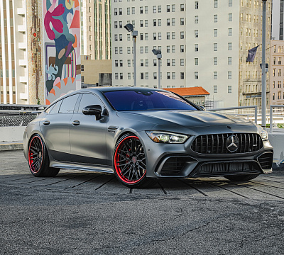 Фото дисков Strasse Wheels SV10M-RS Deep Concave FS на Mercedes-Benz AMG GT I