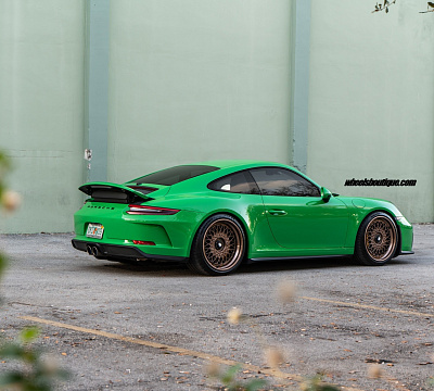 Фото дисков HRE 501 на Porsche 911 VII