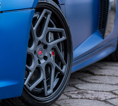 Фото дисков Vossen CG-209T (3-Piece) на Audi R8 (4S)