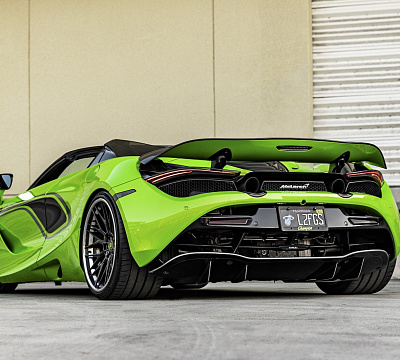 Фото дисков Strasse Wheels SV10M Deep Concave FS на McLaren 720S