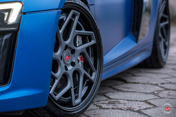 Фото дисков Vossen CG-209T (3-Piece) Сатиновый графит на Audi R8 (4S)