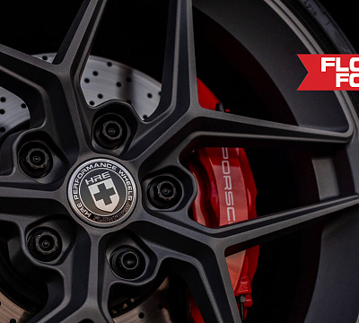 Фото дисков HRE FF11 на Porsche 911 VIII