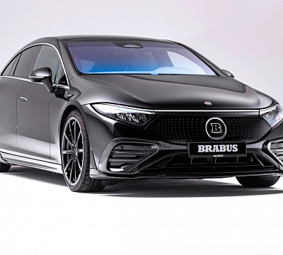 Фото дисков BRABUS Monoblock Z (Platinum Edition) на Mercedes-Benz EQS