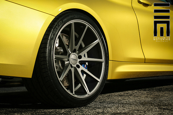 Фото дисков Vossen VFS-1 Сатиновый графит на BMW 4/M4 (F32/F82)