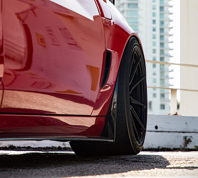 Фото дисков Vossen M-X2 на Chevrolet Corvette C6