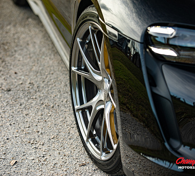 Фото дисков Vossen RS74 на Porsche Taycan I