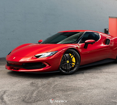Фото дисков Anrky AN17 на Ferrari 296
